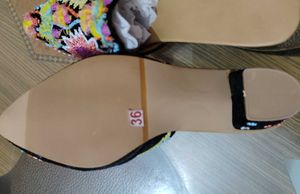Women Embroidery Heel In Size -36