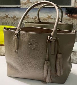 Authentic Tory Burch Leather Tote Bag