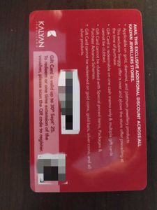 Get Rakhi  &amp; Kalyan Jewellery 2100 Worth Gift Card