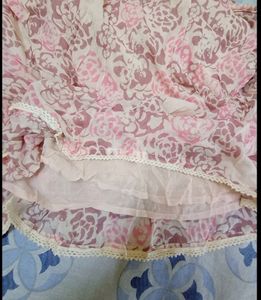 🌺Floral Pink Cotton Dress 🌺