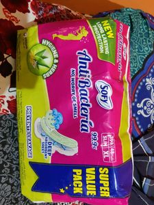 : Sofy Anti Bacteria Extra Long Sanitary Pads - Slim (Pack of 48 Pads)