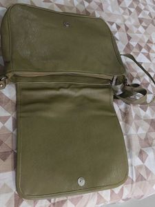 Olive Colour Krazykat Handbag