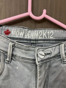 Men’s  Deidre Stylish Grey Denim Jeans size 32