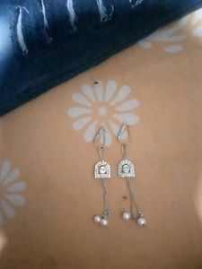 Elegant Silver Drop Earrings