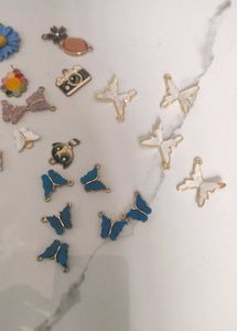 mix  necklace/bracelet  Charms 37 piece