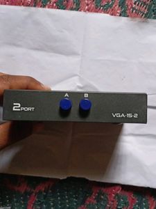 TV-out Cable 2 PORT VGA SWITCH to Connect Two CPU
