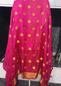 Kurta Set With Banarasi Dupatta Designer Pant