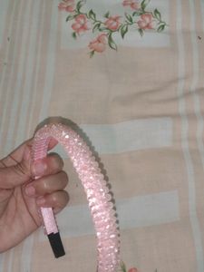 Baby Pink Hair Band For Girls