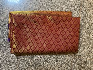 Premium Silk Sarees – Festive Glam in Maroon