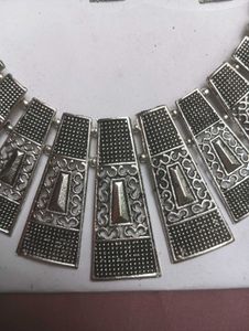 Oxidised Choker &amp; Earring Set