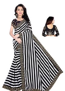 Fashionable Georgette Saree For Fastive Season