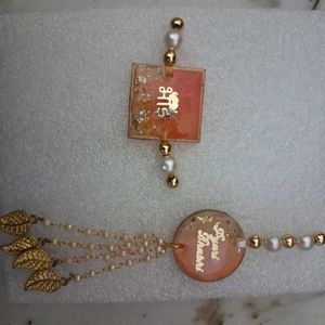 Resin Bhaiya &amp; Bhabhi Rakhi
