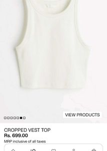 Authentic H&amp;M Crop Top