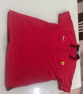 Red Puma Ferrari Polo Shirt