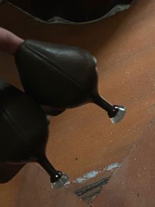 Brown Pointed-Toe Heels