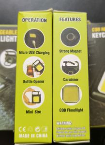 Mini COB Keychain Light