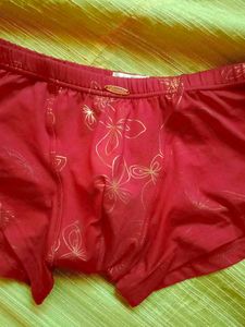Men Red Boxer Briefs