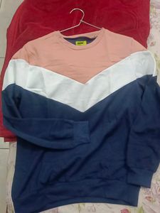 Tri Coloured Sweatshirt