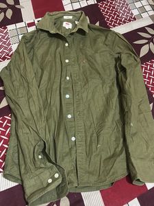 Levi's Olive Green Corduroy Shirt