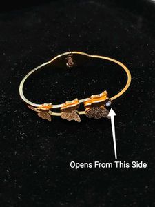 KOREAN BUTTERFLY GOLD PLATED WRISTWEAR