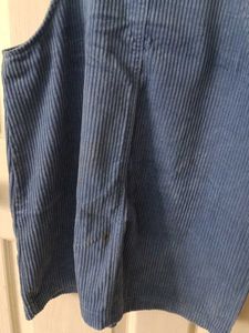 Corduroy Overall Dress