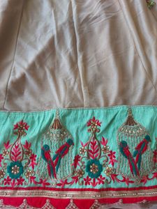 Lehanga With Designer Blouse And Long Duptta