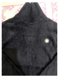 Cozy Black Knit Sweater