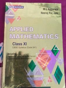Applied Mathematics Class XI - CBSE Syllabus