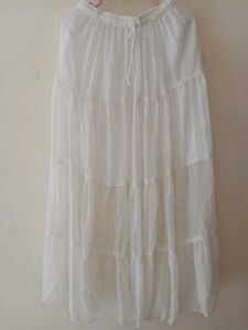 Women White Skirt 🌷🛍️