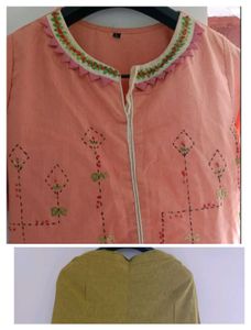 A Line Kurta With Pant