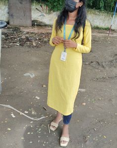 Yellow Kurti