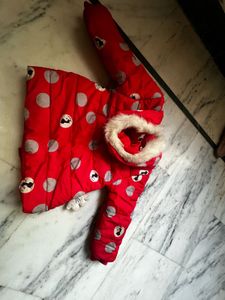 Cute Red Polka Dot Jacket