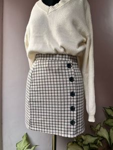 Plaid Mini Skirt