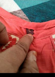 Elegant Red &amp; Gold Kurta (2 Kurtas)