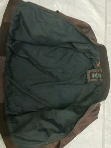 Brown Leather Finish Jacket