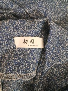 Floral Print Mini Wrap Dress 👗☺️