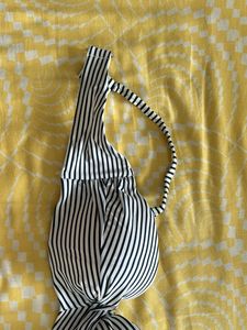 Striped Bikini Top