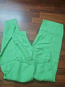 Linen Zara Jumpsuit For Girls 11 To 13 Yrs