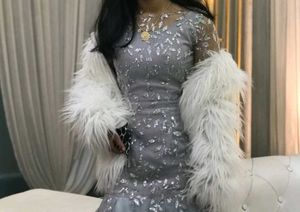 Elegant Grey Ethnic Gown