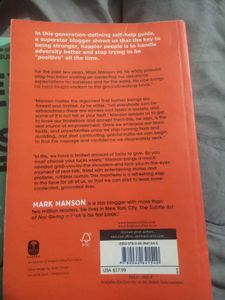 Mark Manson Best Selling Books
