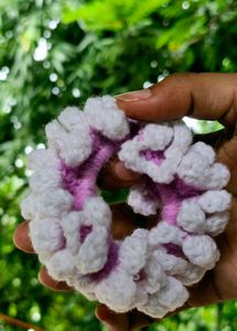 Handmade Crocheted Scrunchie