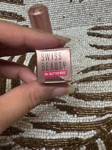 Swiss Beauty More Than Glitter Lipstick Rose