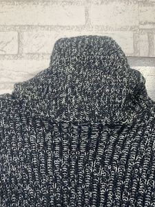 George High Neck Long Woolen Sweater