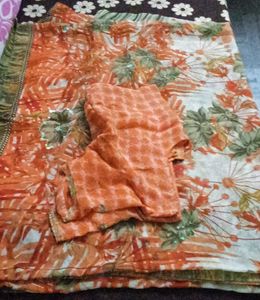 Floral Print Scarf
