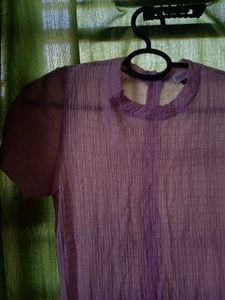 Casual Light Purple Dress
