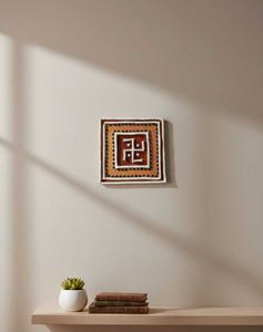 Swastika Wooden Showpiece