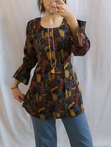 Multi Colour Printed Tunic