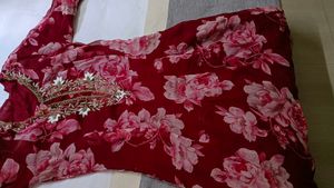 Floral Print Kurta