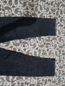 Acid Wash Straight Leg Jeans