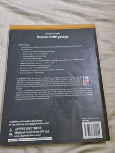 Human Embryology Book